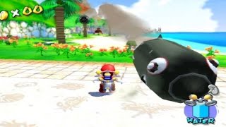 Super Mario Sunshine 100% Walkthrough - Part 21 - Pinna Park 30 Blue Coins (Complete Guide)