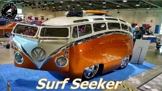 Incredible Surf Seeker 1965 VW Bus Scratch Built  Grand National Roadster Show Mustang Connection