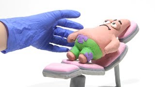 Patrick on the bed ?Superhero Play Doh Stop motion cartoons
