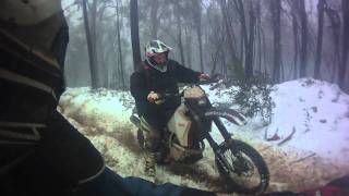 Epic Mt terrible ride 21-8-2010  "snow riding is hard work :) " Part #8