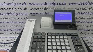 How To Issue a Z Report On The Casio SR-S4000 / PCR-T2500 / PCR-T2500L / PCRT2600L / SR-S920