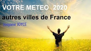 Voyance Josyane JOYCE: Météo 2020 JUILLET France