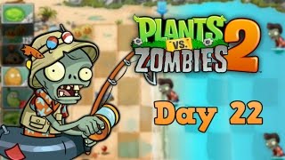 Plants vs Zombies 2 | Big Wave Beach Day 22 | Walkthrough