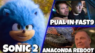 Sonic Movie 2, Fast 9 Trailer, Anaconda Reboot & MORE!!