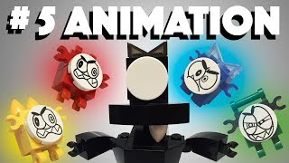 LEGO Mixels  Animation #5 | Booger & Color Nixels | Bricks and Clay Play