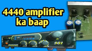 la 4440 killer amplifier, transistor amplifier