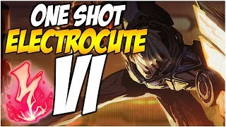 ONE SHOT ELECTROCUTE VI - PROJECT SKIN | League of Legends