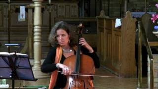 Bach Cello Suite No 1 in G major BWV 1007 (3-6) Courante - Josephine van Lier