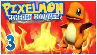 Minecraft Pixelmon PokéDex Conquest [Ep.3] - Venasaur and Charmander!