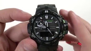 Casio Pro Trek PRW-6000Y-1 - review by DiscountShop.com