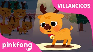 El Reno de Nariz Roja Rodolfo | Villancicos de Navidad | Pinkfong Canciones Infantiles