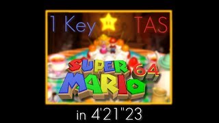 [TAS] N64 Super Mario 64 "1 Key" in 4:21.23