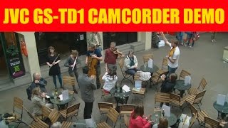 JVC GS-TD1 sample footage shot at Covent Garden