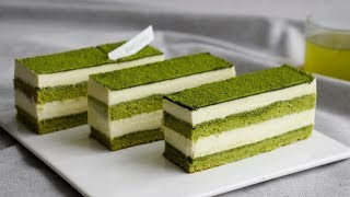 말차 티라미수 케이크  만들기 : 녹차 티라미수 :  Matcha tiramisu : 抹茶ティラミス ｜Brechel
