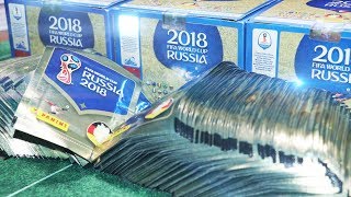MEGA XXL PANINI STICKER WM 2018 UNBOXING