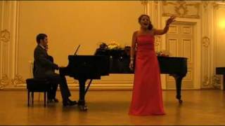 Maria Lyudko - Kalman "Das Veilchen Violetta" - Ich sing mein Lied im Regen und Schnee