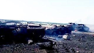 Разгром частей 72 бригады ВСУ Боевые действия на Юго-Востоке Украины.июль 2014