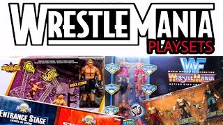 BEST WWE WRESTLEMANIA PLAYSETS - WWE Action Figure Fun