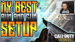 BEST COD WW2 Run and Gun SETUP (Thompson Domination Gameplay)