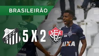 SANTOS 5 X 2 VITÓRIA - 03/06 - BRASILEIRÃO 2018