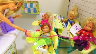 Ручка Липучка. Урок математики. Мультик #Барби Про Школу Куклы в Школе