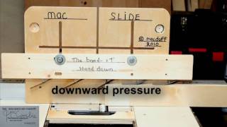 The jointer-thicknesser insert