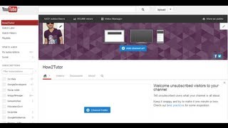 How to Change YouTube Profile Picture-Avatar-With Google plus on New youtube layout 2014