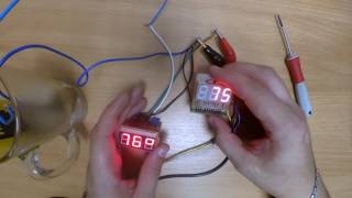 Цифровой указатель температуры на датчике ТМ-106
