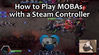 How to Play MOBAs with the Steam Controller