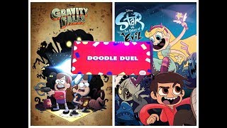 D23 Expo 2017 Gravity Falls vs Star vs the Forces of Evil Doddle Duel