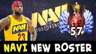 NaVi new roster — LeBron new position 5 support