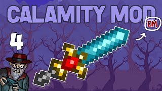 Terraria # 4 INSANE DAMAGE! EATER OF WORLDS -  Calamity Mod D-Mode Let's Play