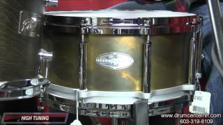 Pearl 30th Anniversary Free Floating Brass Snare Drum 6.5x14