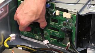 PowerEdge T330: Remove/Install Hard Drive Backplane