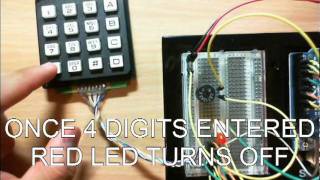 KEYPAD INPUT PROCESSING WITH ARDUINO
