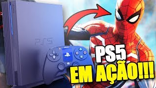 Vazou Playstation 5 Rodando Spiderman E Retrocompatibilidade!