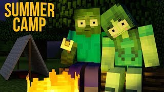 Monster School : SUMMER CAMP - Minecraft Animation
