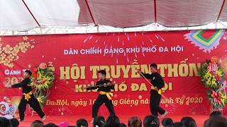Biểu Diễn Võ Thuật Hội Làng Đa Hội -Từ Sơn- Bắc Ninh
