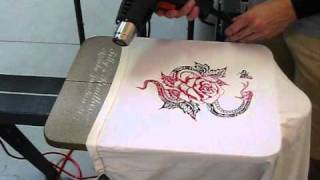 How To Screen Print: 2 Colors On 1 Screen