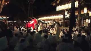 松尾大社「還幸祭（おかえり）」櫟谷社神輿 2012年