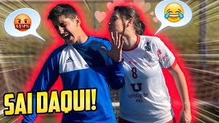O ARTHUR PASSOU MUITA RAIVA COM ELA NO FUTEBOL!! ( briga? )