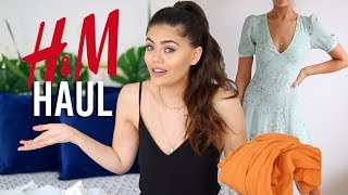 H&M SUMMER TRY ON HAUL! I'M IN LOOOOOVE! BIKINI, DRESSES, PLAYSUITS..