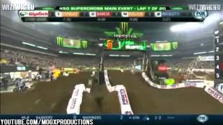 AMA 2014 supercross EastRutherford Main Event 450 Round 16 New Jersey Track Map