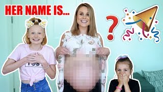 BABY GiRL'S NAME REVEAL!!! ??