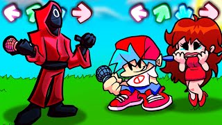 Игра в Кальмара 2 vs Friday Night Funkin VS Squid Game 1.5 Full Week + Cutscenes