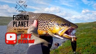 Fishing Planet - Ловля Кумжи | Озеро Фэлкон