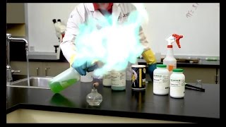 Experiment of the Month: Colorful Fire 2 - Classroom demo