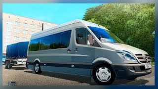 City Car Driving Мод sprinter АВТОПОЕЗД
