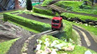 1:87 Parcours beim 2. Minitruck Treffen des RC-MSC Öhringen