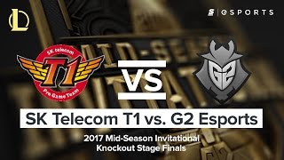 HIGHLIGHTS: SK Telecom T1 vs. G2 Esports (2017 MSI Finals)
